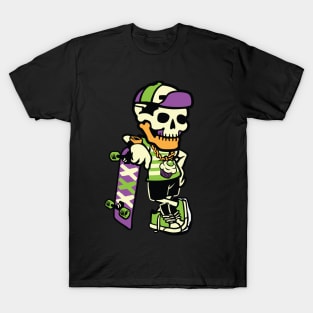 Skater Skull T-Shirt